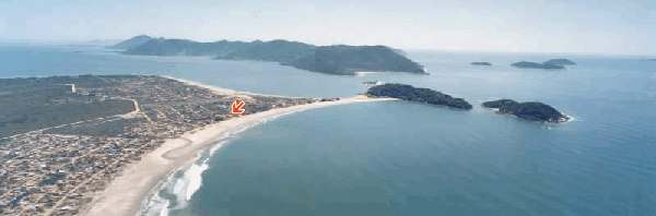 localização do Residencial no Balneário Ponta do Papagaio